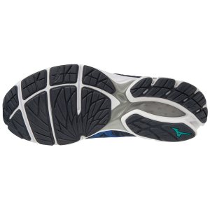 Pánské Běžecké Boty Mizuno Wave Rider Waveknit3 Tmavě Blankyt